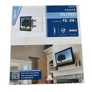 Sanus Model F11b Tilting TV Wall Mount *New*
